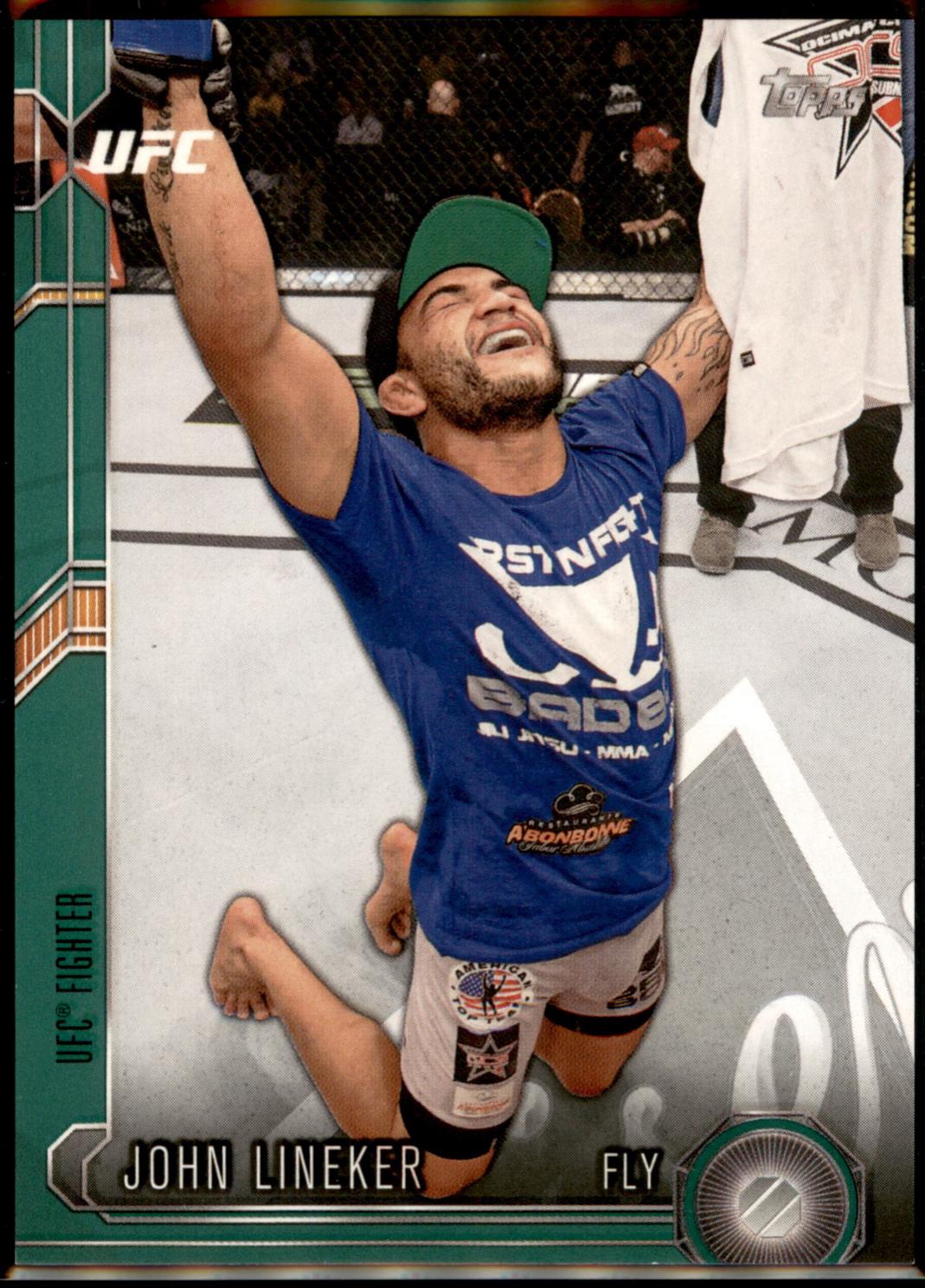John Lineker 2015 Topps UFC Chronicles Base #159 Green
