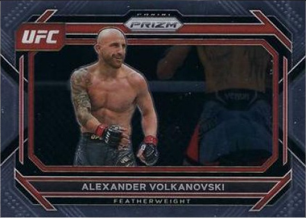 Alexander Volkanovski 2023 Panini Prizm UFC Base #36 Black