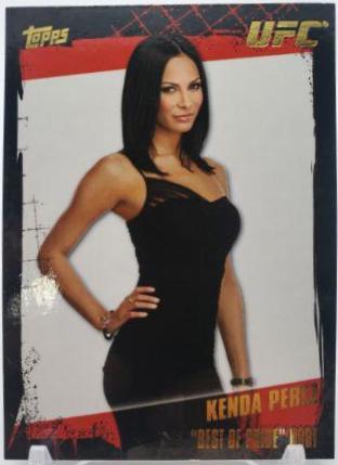Kenda Perez 2010 Topps UFC Base #173 Gold