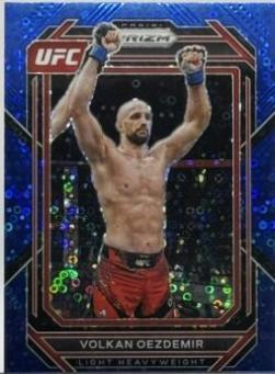 Volkan Oezdemir 2023 Panini Prizm Under Card UFC Base #178 Blue