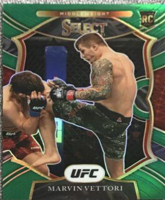 Marvin Vettori 2021 Panini Select UFC Concourse #87 Green