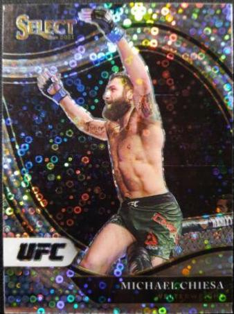 Michael Chiesa 2021 Panini Select UFC Octagonside #242 Disco