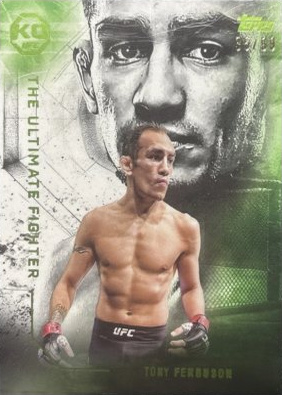 Tony Ferguson 2025 Topps Knockout UFC The Ultimate Fighter #UF-17 Gold