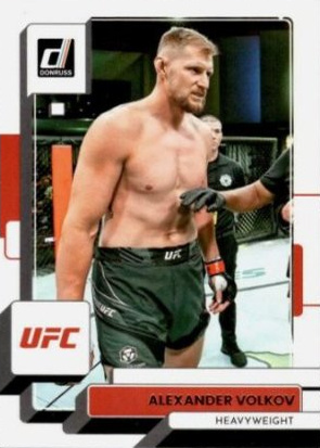 Alexander Volkov 2023 Panini Donruss UFC Base #96 Press Proof Silver