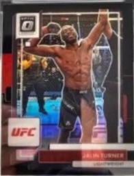 Jalin Turner 2023 Panini Donruss Optic UFC Base #54 Black Pandora