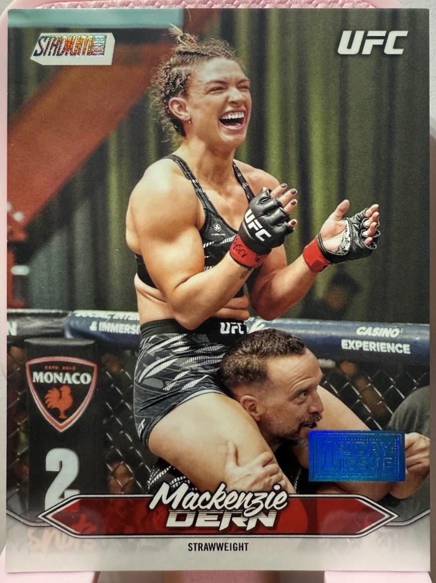 Mackenzie Dern 2025 Topps Stadium Club UFC Base #70 First Day Issue