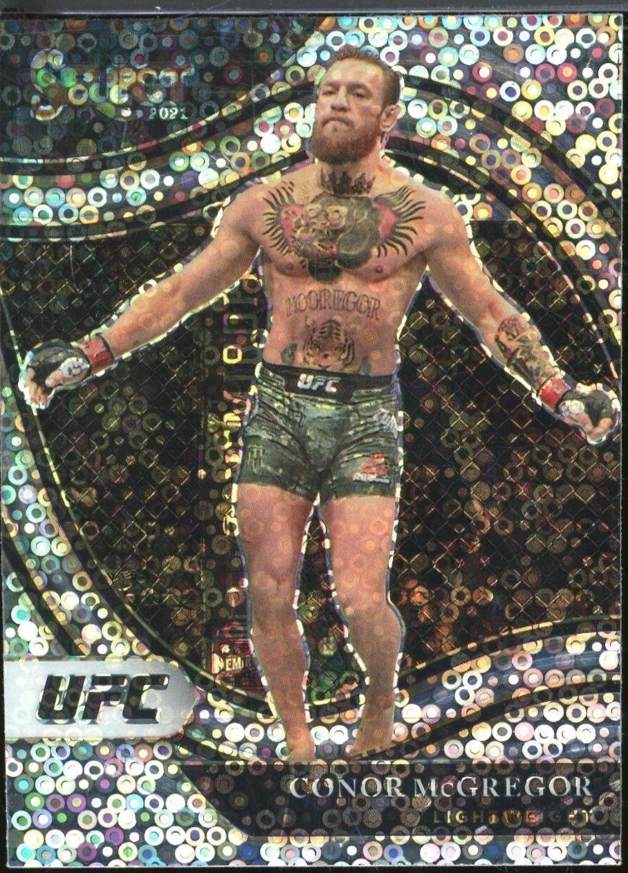 Conor McGregor 2021 Panini Select UFC Octagonside #284 Disco