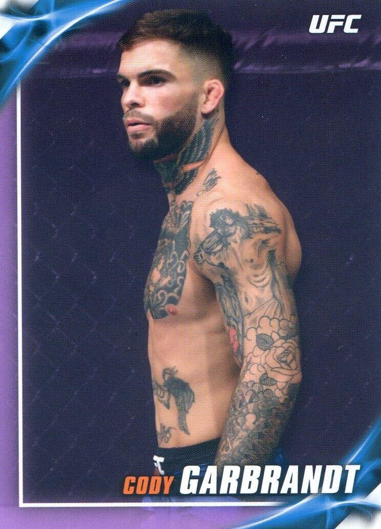 Cody Garbrandt 2019 Topps UFC Knockout Base #52 Purple