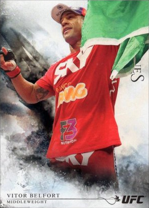 Vitor Belfort 2014 Topps UFC Bloodlines Base #15 Platinum