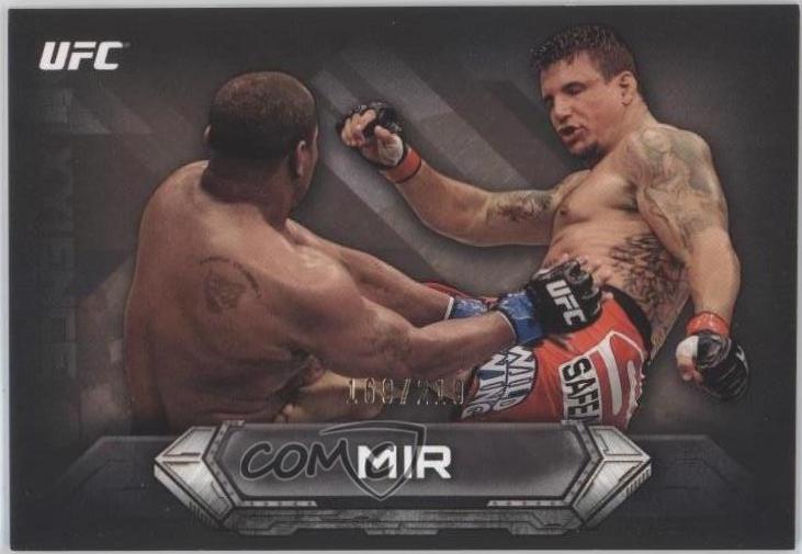 Frank Mir 2014 Topps UFC Knockout Base #80 Gold