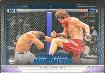 Shara Magomedov 2024 Topps Knockout UFC Base #10 Blue