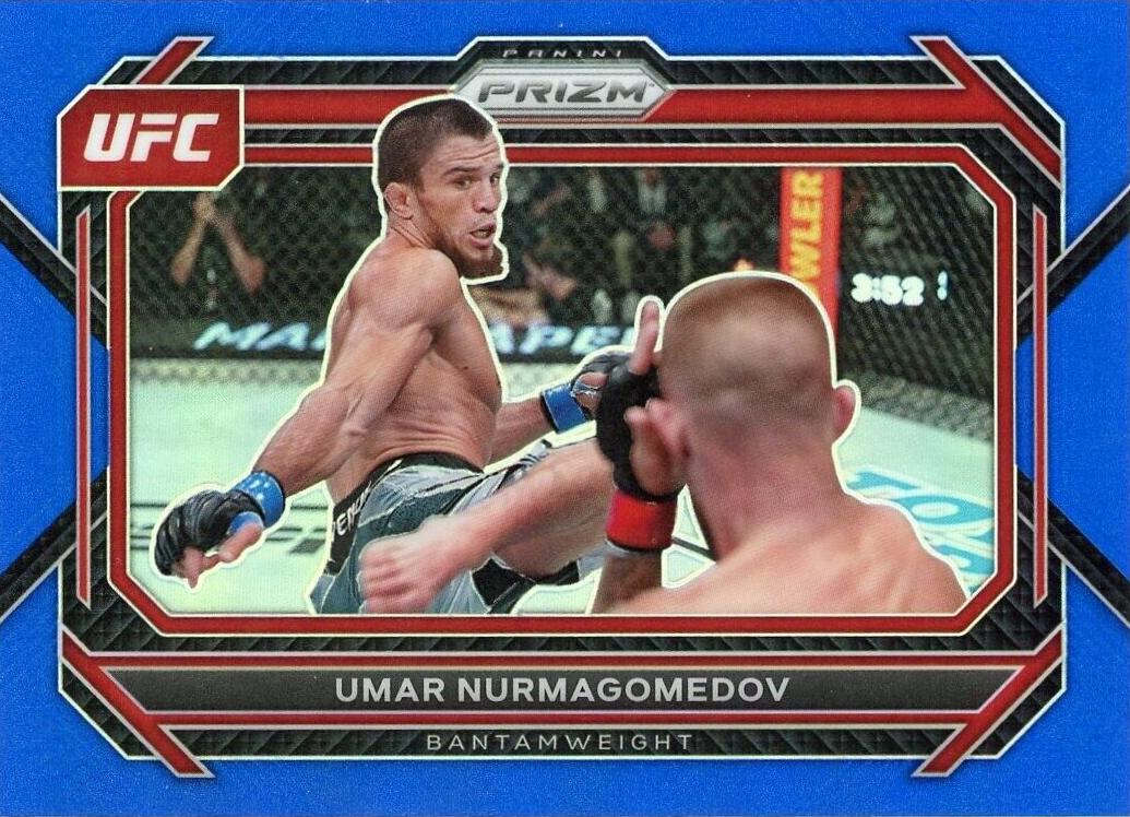 Umar Nurmagomedov 2023 Panini Prizm UFC Base #53 Blue