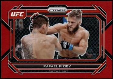 Rafael Fiziev 2023 Panini Prizm UFC Base #1 Red