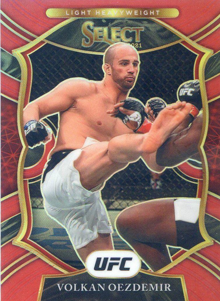Volkan Oezdemir 2021 Panini Select UFC Concourse #53 Red