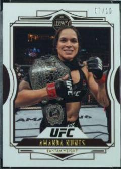 Amanda Nunes 2021 Panini Chronicles UFC Base Legacy #41 Gold