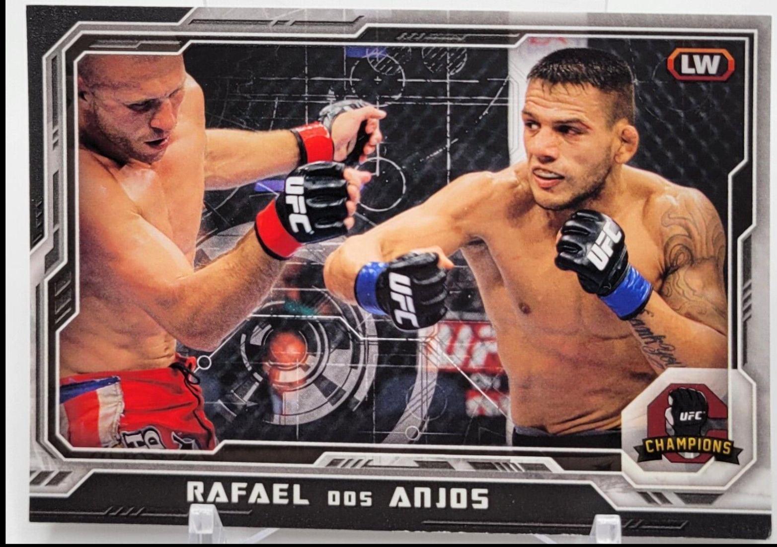 Rafael Dos Anjos 2014 Topps UFC Champions Base #60 Black