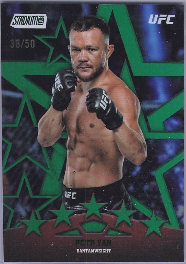 Petr Yan 2025 Topps Stadium Club UFC Special Forces #SF-1 Green