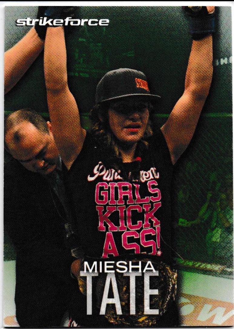 Miesha Tate 2012 Topps UFC Knockout Base #32 Green