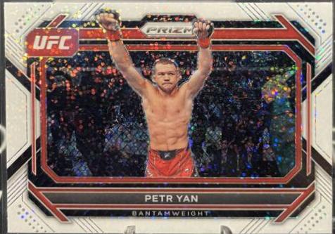 Petr Yan 2023 Panini Prizm UFC Base #89 White Sparkle