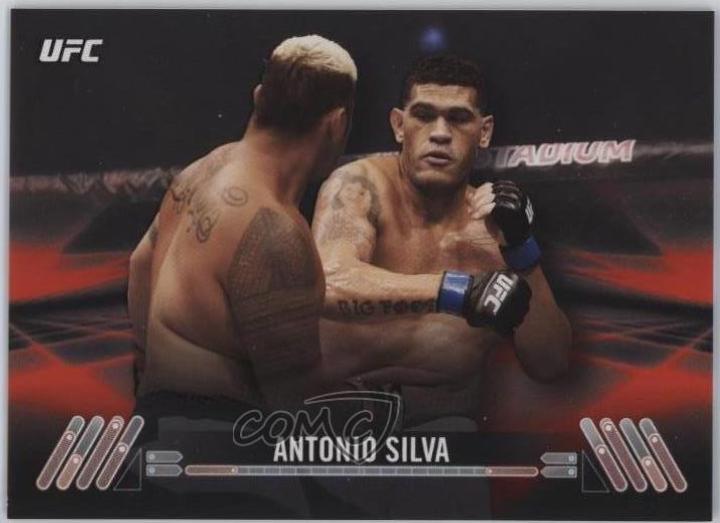 Antonio Silva 2017 Topps UFC Knockout Base #35 Red