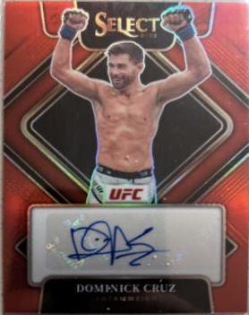 Dominick Cruz 2022 Panini Select UFC Signatures #24 Black