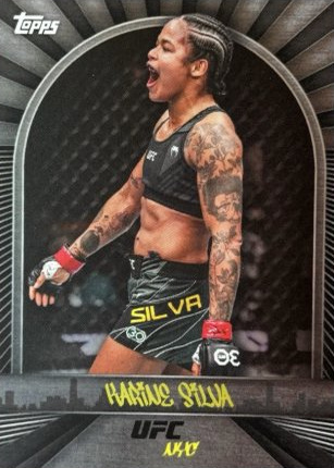 Karine Silva 2024 Topps UFC NYC Base #10 Red