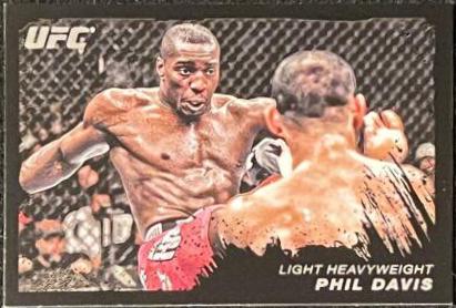 Phil Davis 2011 Topps UFC Moment of Truth Base #208 Onyx