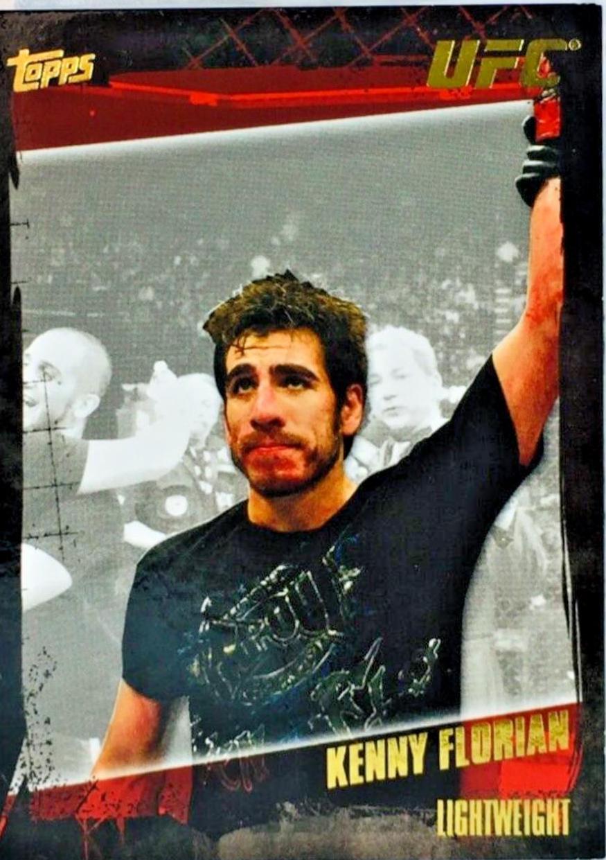 Kenny Florian 2010 Topps UFC Base #85 Gold