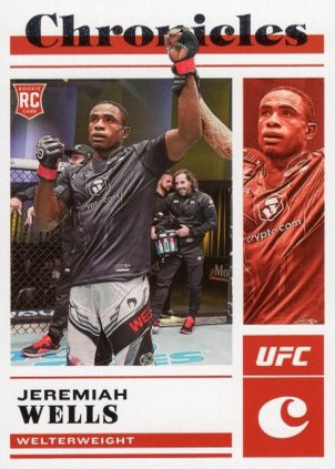 Jeremiah Wells 2023 Panini Chronicles UFC Base Chronicles #90 Bronze