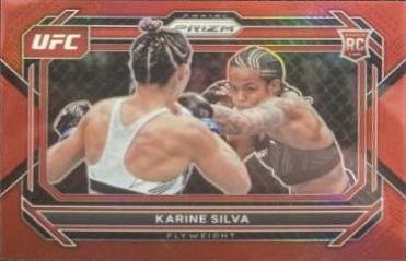 Karine Silva 2023 Panini Prizm UFC Base #25 Red