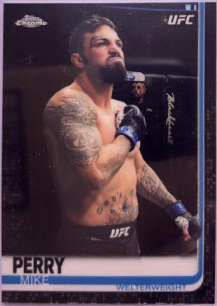 Mike Perry 2019 Topps Chrome UFC Base #85 Black