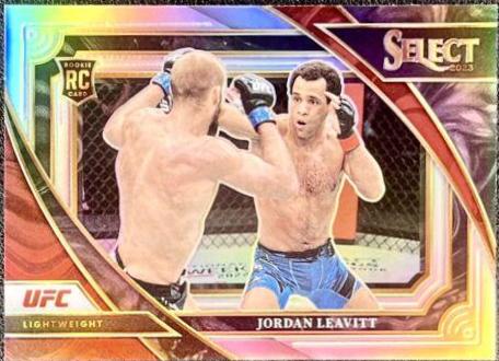 Jordan Leavitt 2023 Panini Select UFC Mezzanine #355 Silver