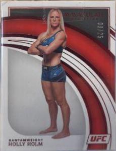 Holly Holm 2022 Panini Immaculate UFC Base #93 Red
