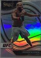 Derrick Lewis 2021 Panini Select UFC Octagonside #269 Red