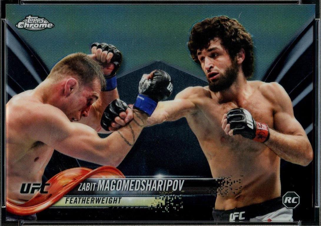 Zabit Magomedsharipov 2018 Topps Chrome UFC Base #31 Black