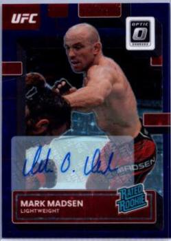 Mark Madsen 2023 Panini Donruss Optic UFC Base Rated Rookies Signatures #139 Gold Stars