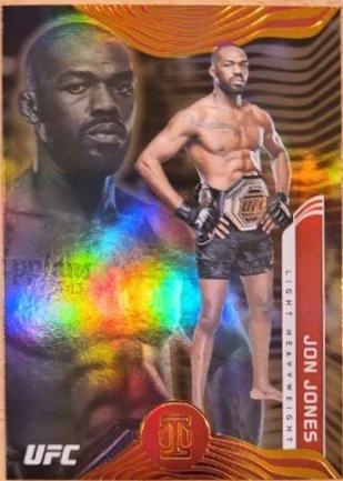 Jon Jones 2022 Panini Chronicles UFC Base Illusions #273 Bronze