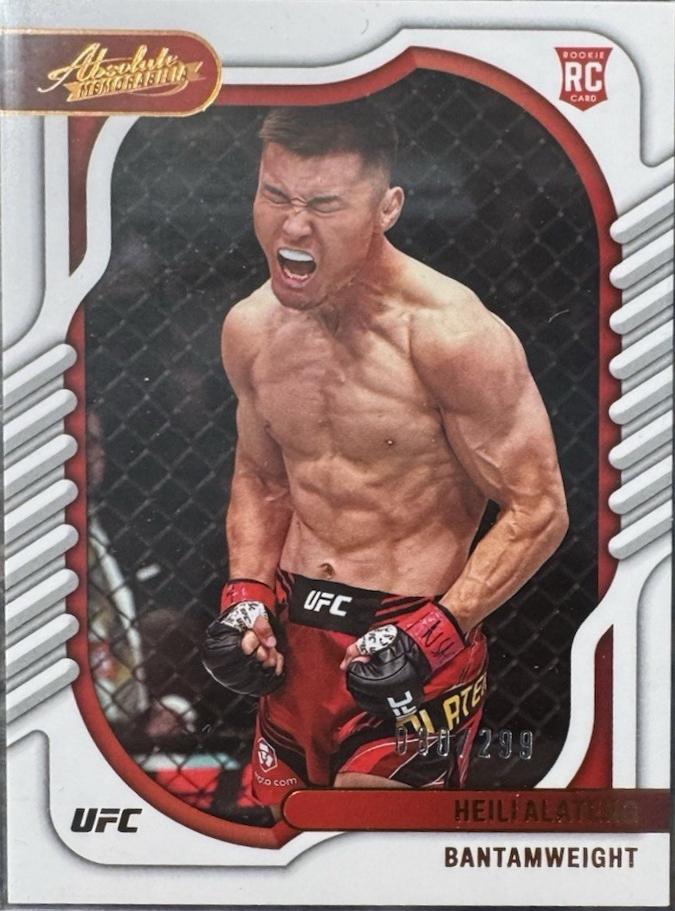 Heili Alateng 2023 Panini Chronicles UFC Base Absolute #123 Bronze