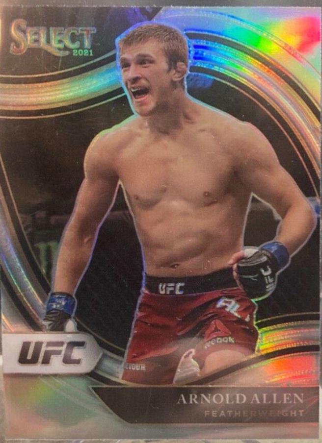 Arnold Allen 2021 Panini Select UFC Octagonside #256 Silver