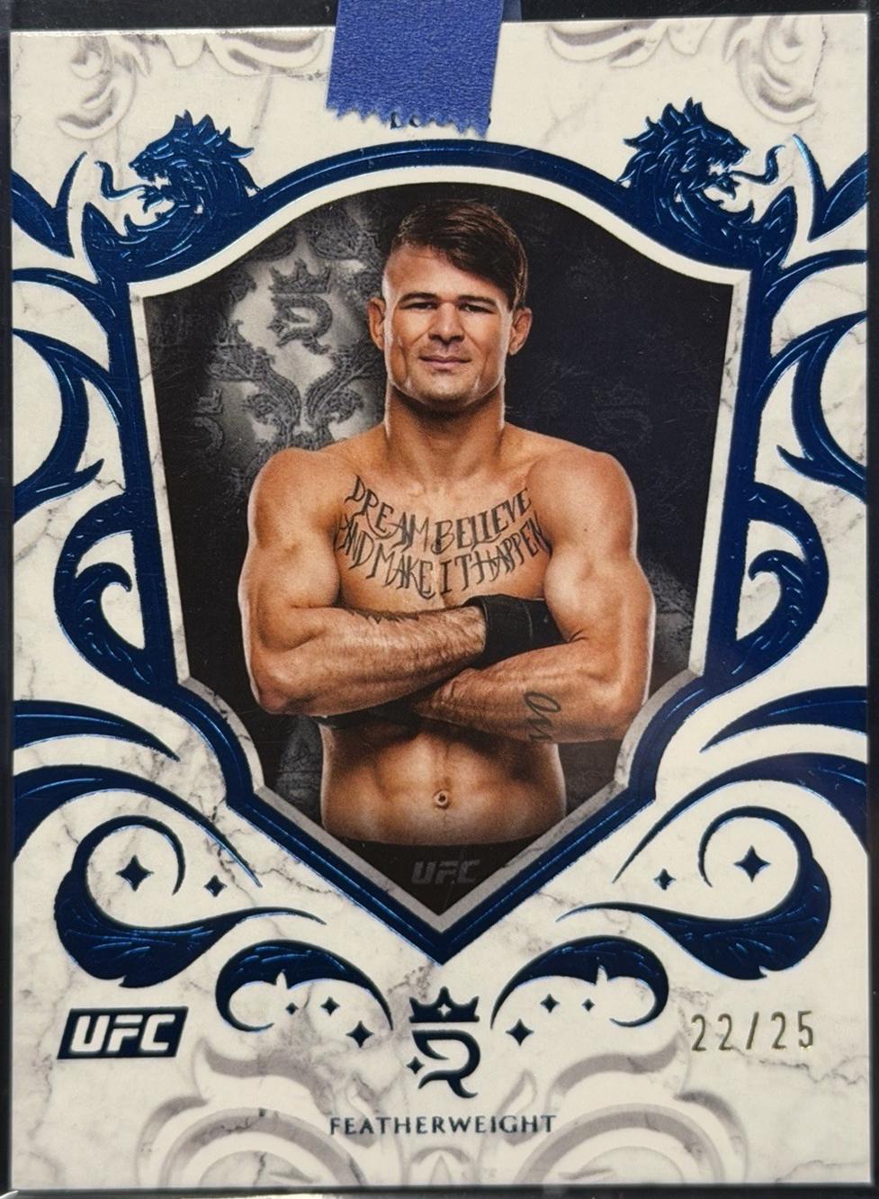 Diego Lopes 2025 Topps Royalty UFC Base #28 Blue