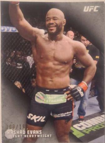 Rashad Evans 2015 Topps UFC Knockout Base #60 Silver