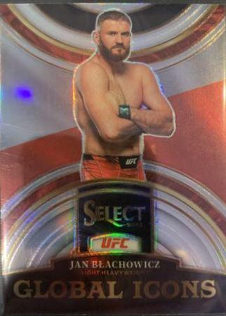 Jan Błachowicz 2023 Panini Select UFC Global Icons #27 Silver