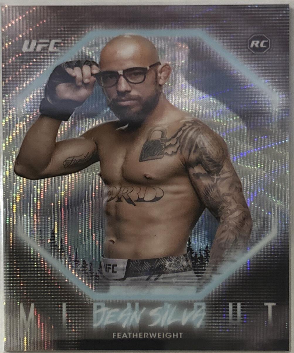 Jean Silva 2025 Topps Midnight UFC Base #18 Zodiac