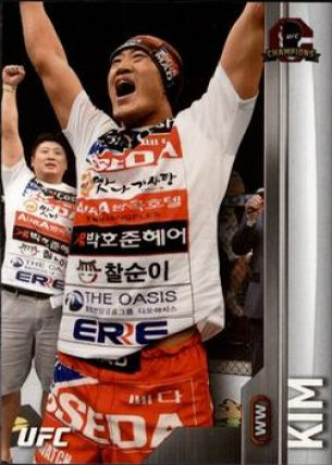 Dong Hyun Kim 2015 Topps UFC Champions Base #75 Silver