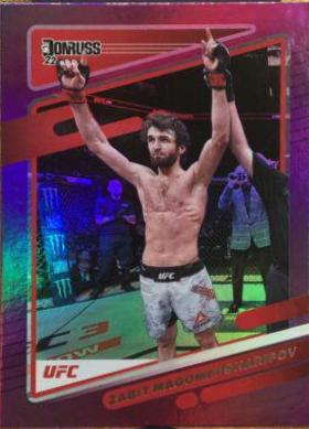 Zabit Magomedsharipov 2022 Panini Donruss UFC Base #90 Purple Flood