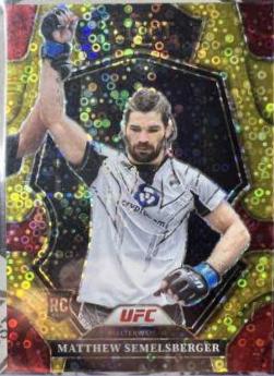 Matthew Semelsberger 2023 Panini Select UFC Premier Level #127 Gold Disco