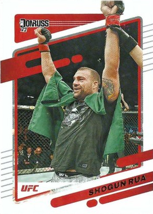 Mauricio Rua 2022 Panini Donruss UFC Base #58 Red