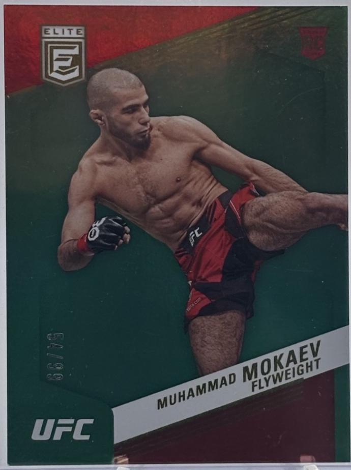 Muhammad Mokaev 2023 Panini Chronicles UFC Base Elite #249 Green
