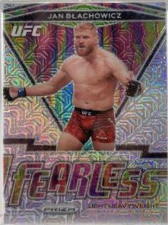Jan Błachowicz 2021 Panini Prizm UFC Fearless #6 Mojo