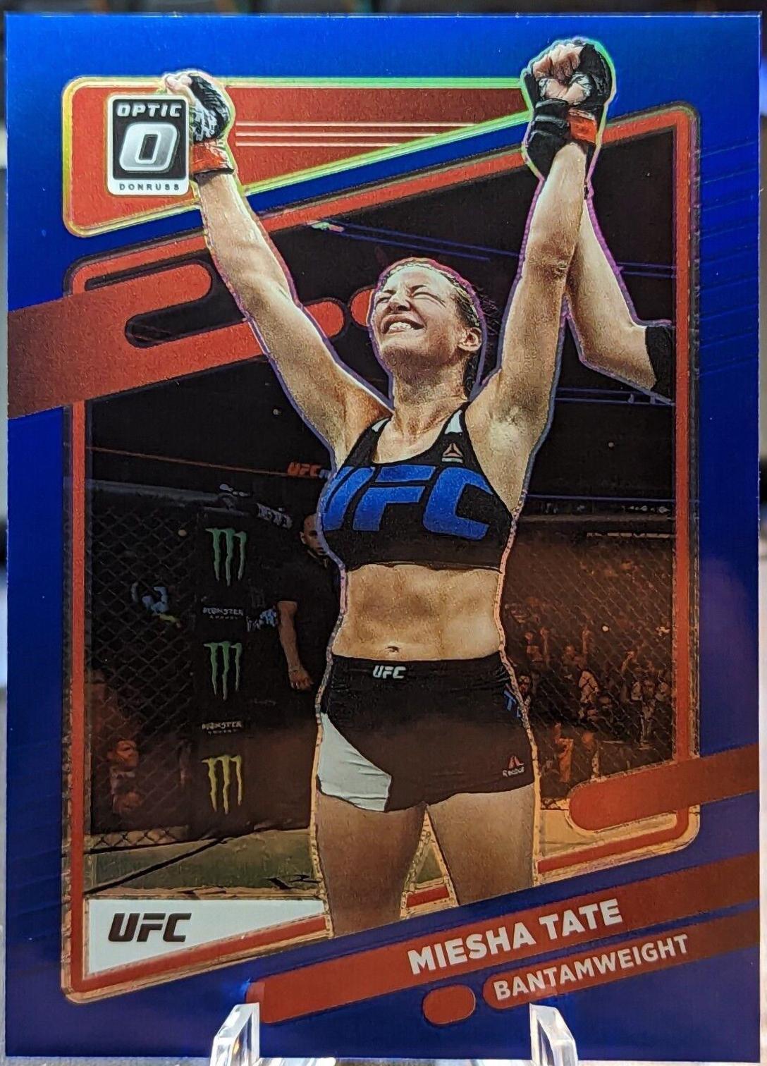 Miesha Tate 2022 Panini Donruss Optic UFC Base #3 Blue
